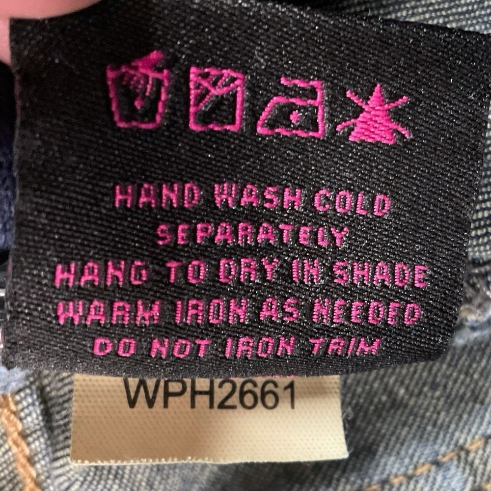 Rock & Roll Flare Jeans Womens 28x34 (ACTUAL 28x32) Blue Bargain Bell Pull On - Picture 10 of 16